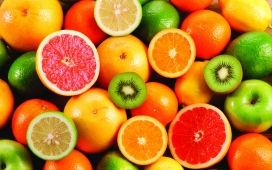 健康的热带水果