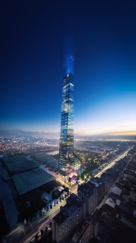 中国深圳HyperT -超高层建筑设计