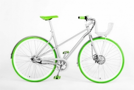 提升你的精神-瑞典明亮颜色Vélosophy自行车品牌设计-有干净铝框架，很像一束郁金香。有两个不同的版本 - 舒适版和体育版