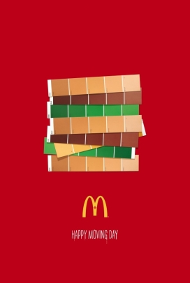 运动的快乐一天-麦当劳广告