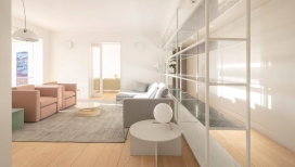 RAR工作室翻新的公寓-一个更加宽敞的内部空间。