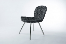 使用磁力设计的Swarm椅子