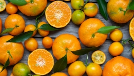 高清晰沃柑脐橙水果