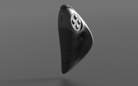 使游戏更加舒适-超人体工程学的Xbox概念控制器