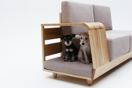 一款适合您和宠物的友好沙发