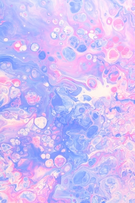 紫色液态花纹