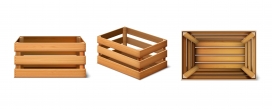 3D木框制成的盒子