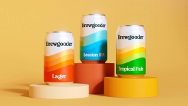 Brewgooder啤酒品牌包装设计