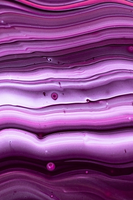 抽象褶皱的紫色液体花纹图