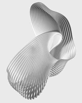 3D铝合金扭曲图