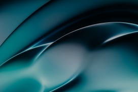 蓝色液体液态抽象图