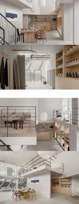 东京零售店的室内设计-创造温馨舒适的居住空间