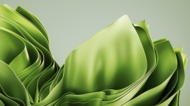 绿色叠加的抽象背景图