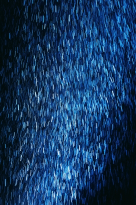 蓝色长条粒子碎片图片