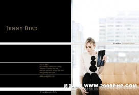 Jenny Bird手袋画册版式设计